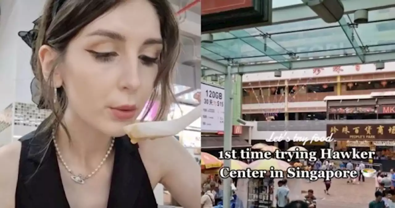 'People were literally staring at me': French woman heads to Chinatown for first hawker centre meal