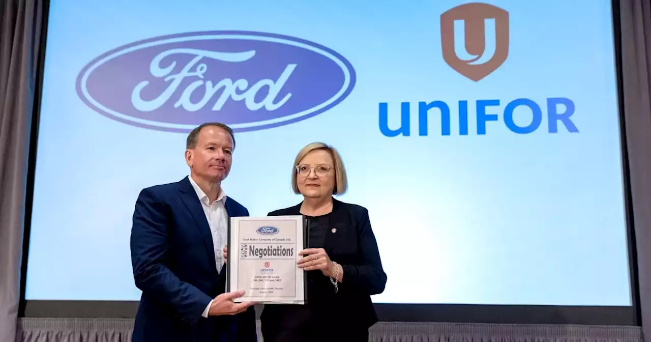 Unifor Considers Setting Collective Bargaining Pattern with Ford