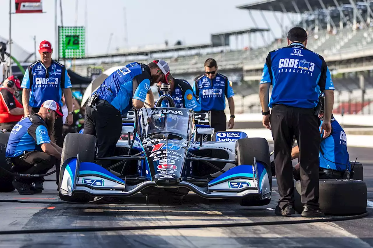 Rahal reveals &quot;really tricky&quot; brake issue during IndyCar pole lap