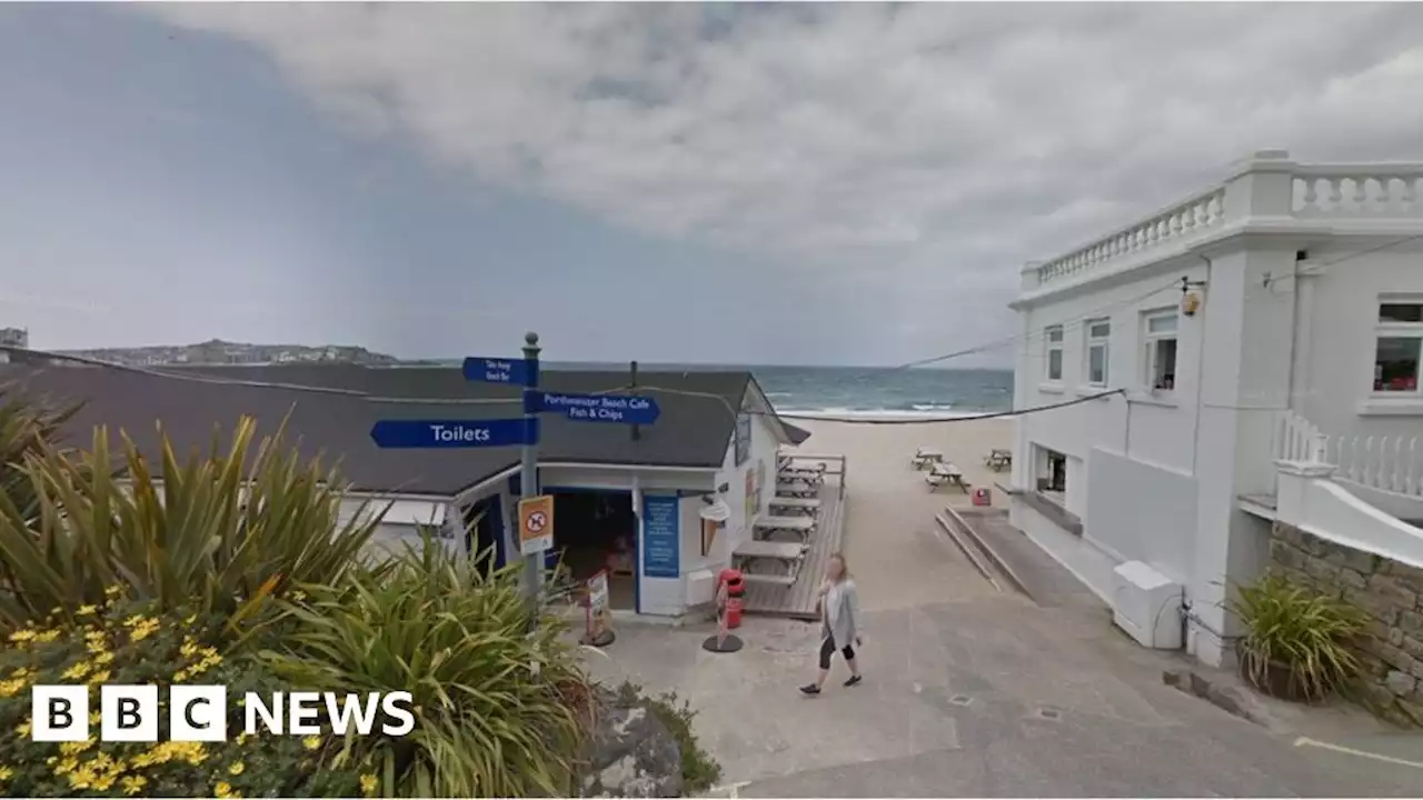 Man dies after falling from property on to St Ives beach