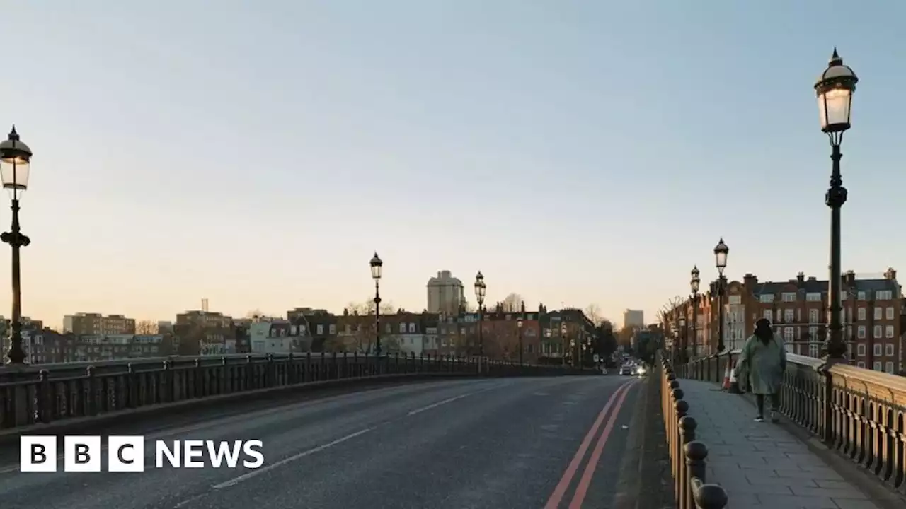 Woman dies in collision with lorry on Battersea Bridge