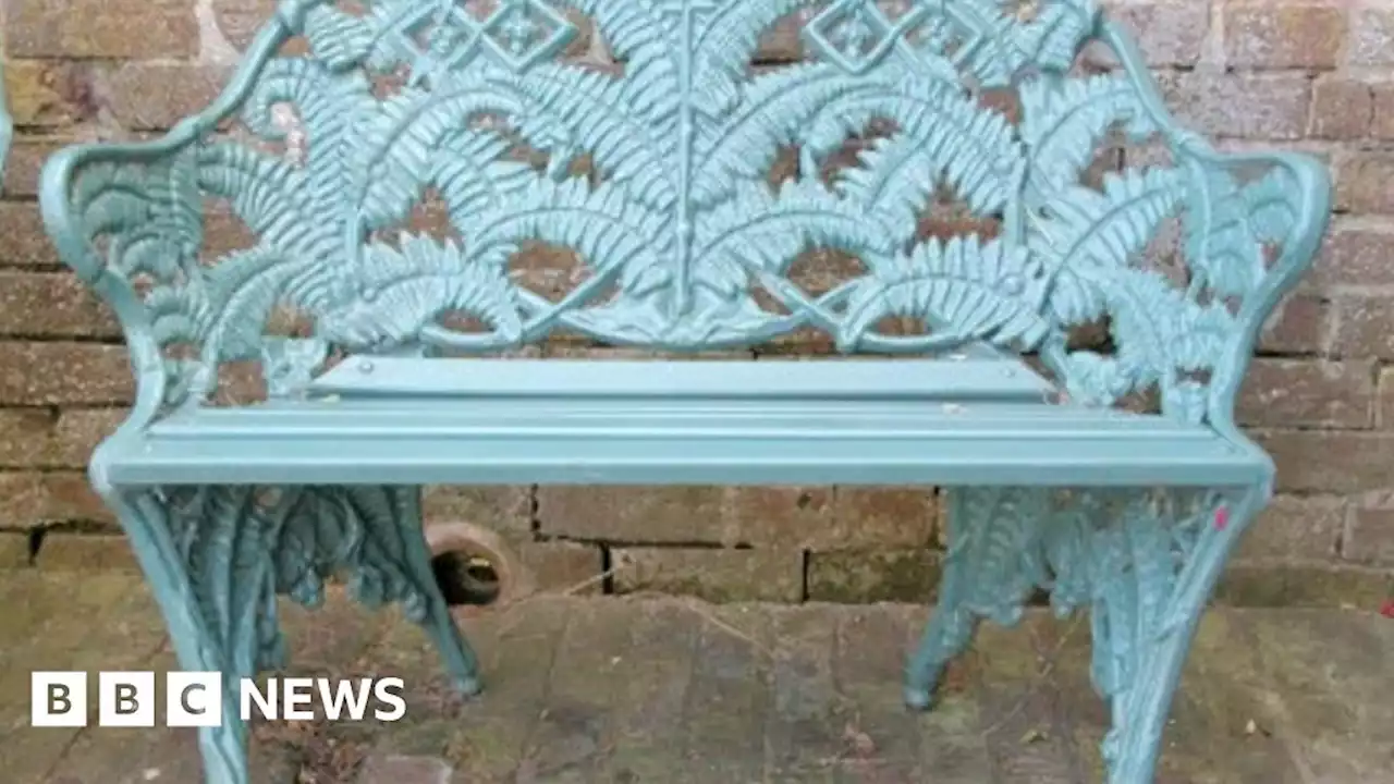 Handcrafted benches stolen from Dudmaston Hall