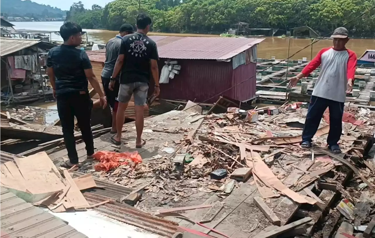 Birokrasi Berbelit, Rumah Warga Terancam Hanyut Tergerus Air Sungai Mahakam