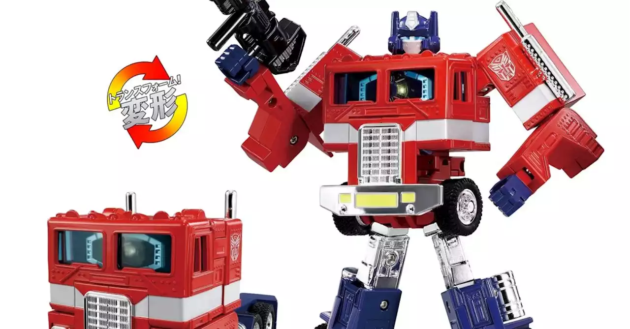 Get Animated with the Transformers Missing Link C-02 Optimus Prime