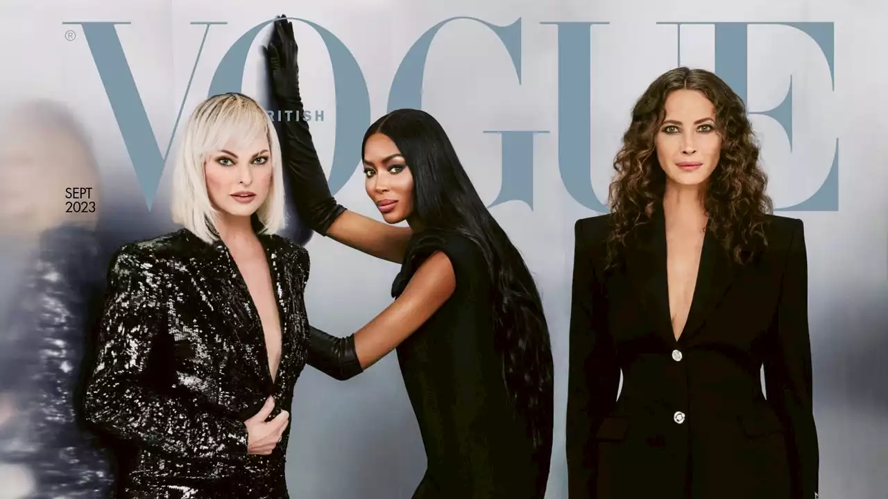 Naomi Campbell, Cindy Crawford, Linda Evangelista And Christy Turlington Are British Vogue’s September 2023 Cover Stars