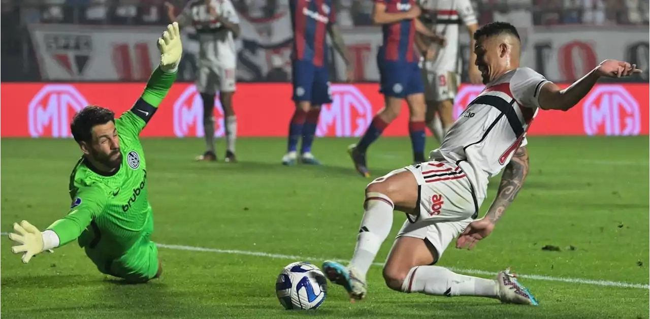 San Lorenzo no aguantó en San Pablo y se quedó afuera de la Copa Sudamericana