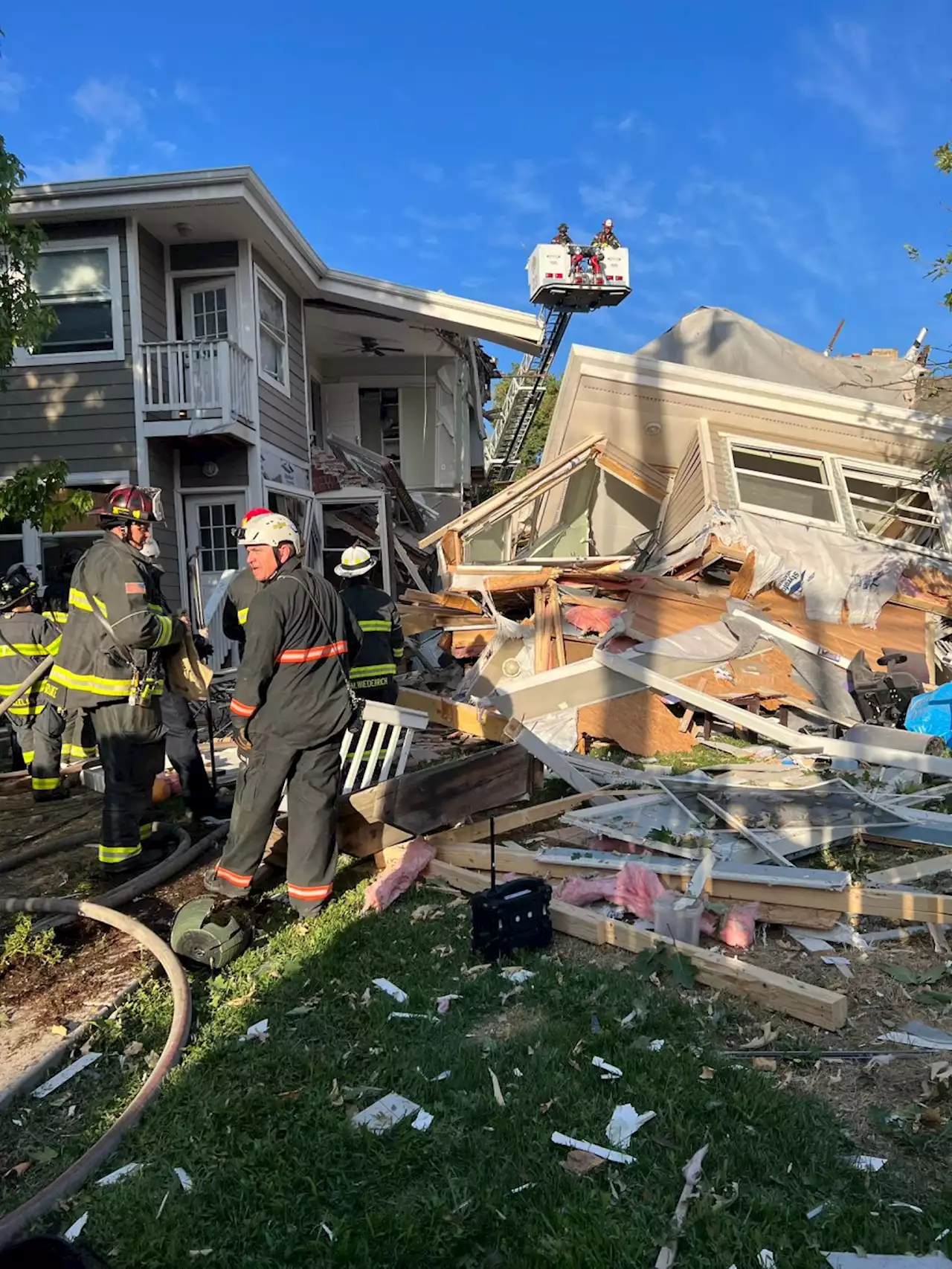 Explosion at fourplex residence in Denver, one person taken to hospital