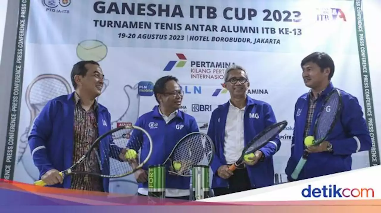 Adu Tenis Antar Alumni Perguruan Tinggi Kembali Digelar