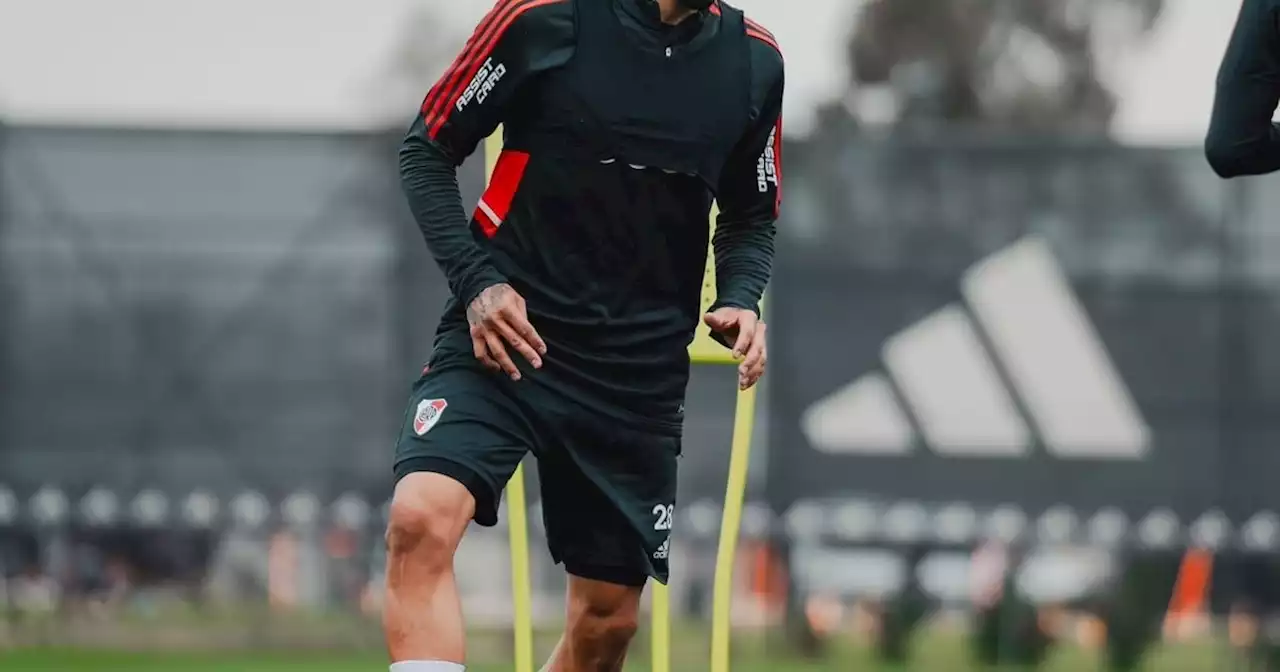 Lanzini y cuatro más: los únicos jugadores de River que se entrenaron