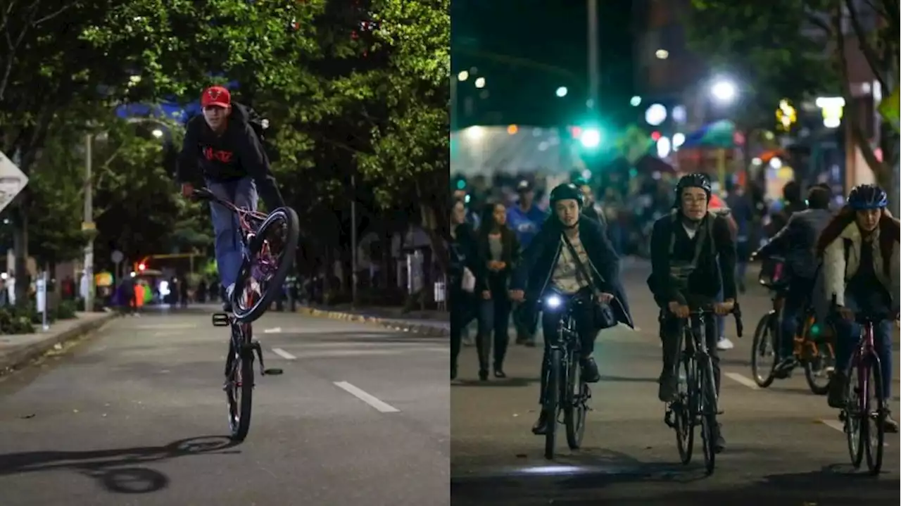 En vivo | La ciclovía nocturna en Bogotá va hasta la medianoche: así está la movilidad