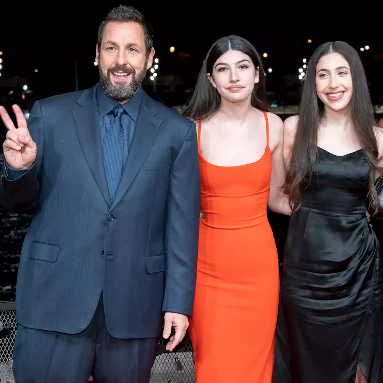 Adam Sandler's Daughters Sadie and Sunny Are All Grown Up in Not Invited to My Bat Mitzvah Trailer - E! Online