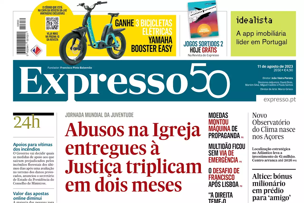 Semanário | Abusos na Igreja entregues à Justiça triplicam em dois meses