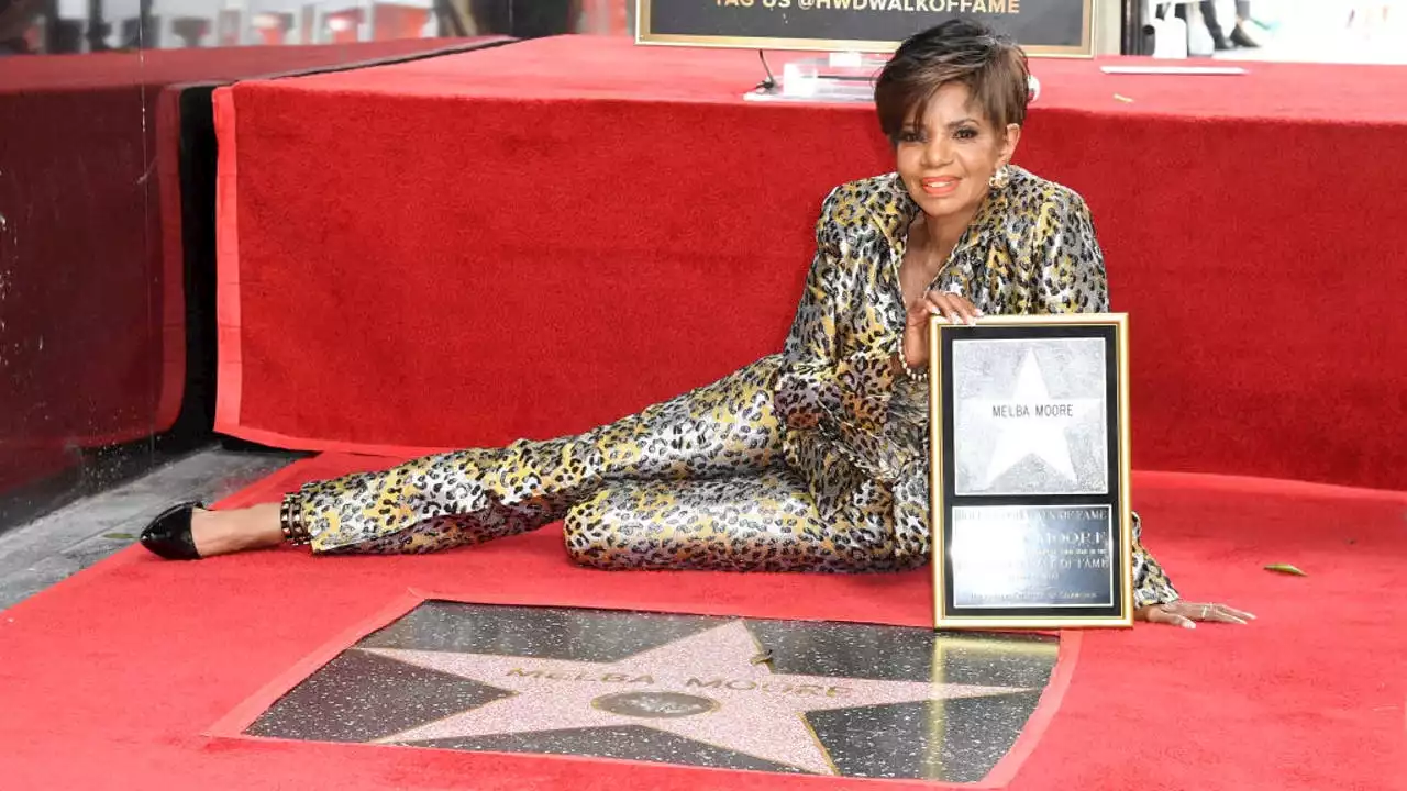 Melba Moore honored with Hollywood Walk of Fame star