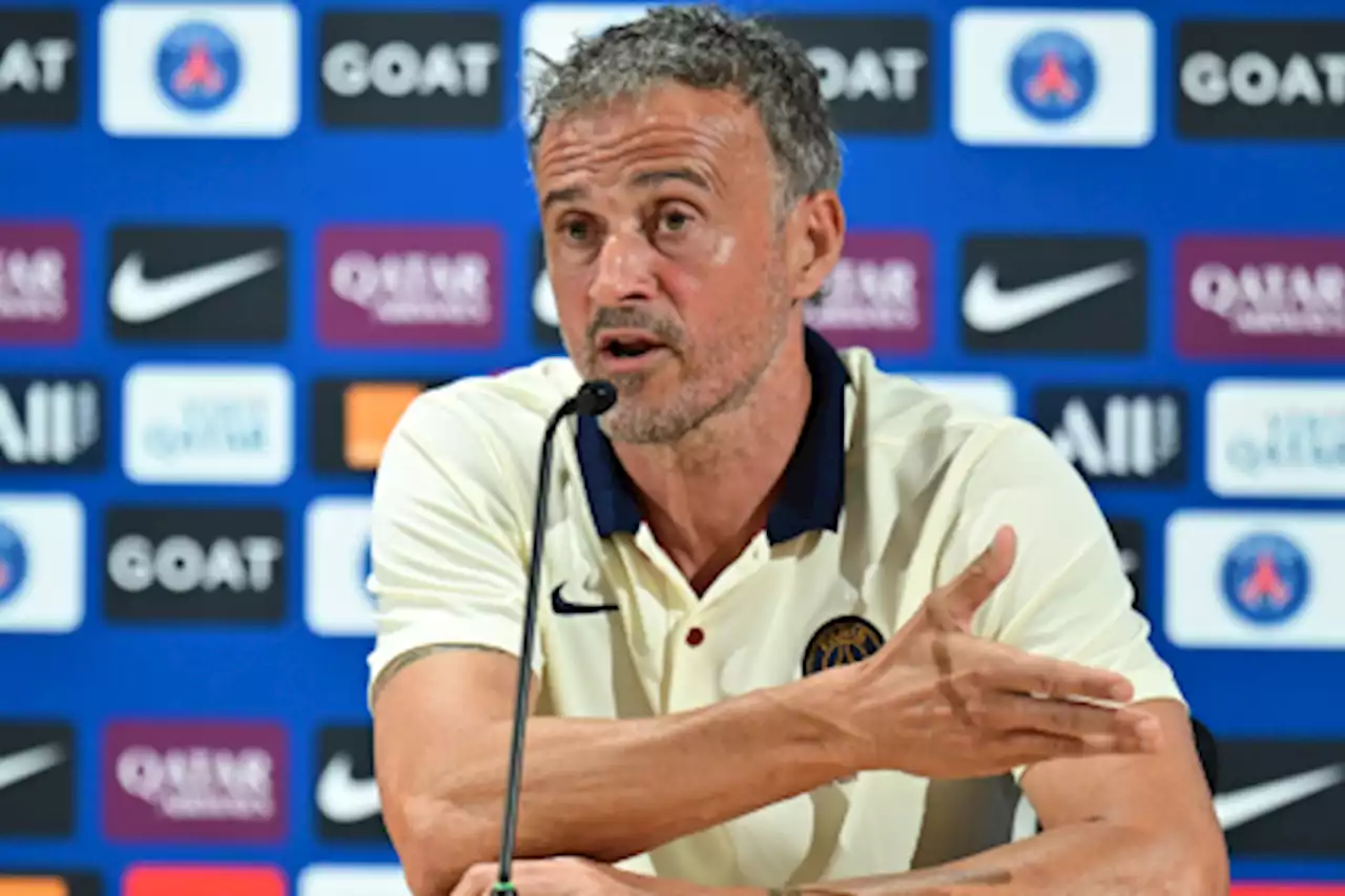 Luis Enrique espera que se acabe pronto la disputa entre PSG y Mbappé