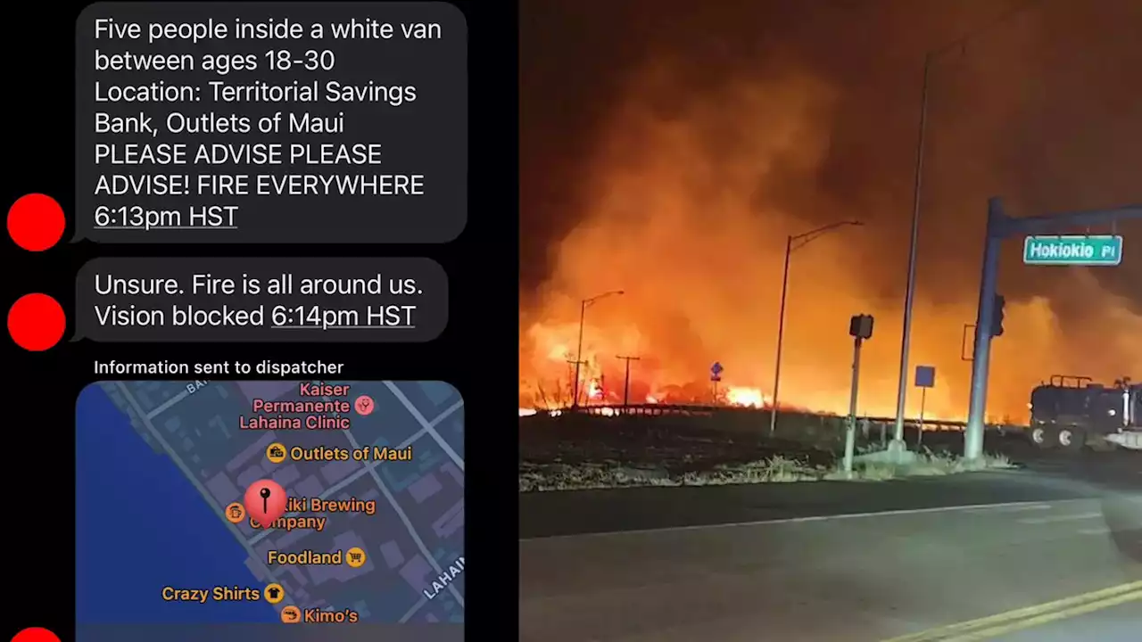 Family Escapes Maui Fires Using iPhone Emergency SOS