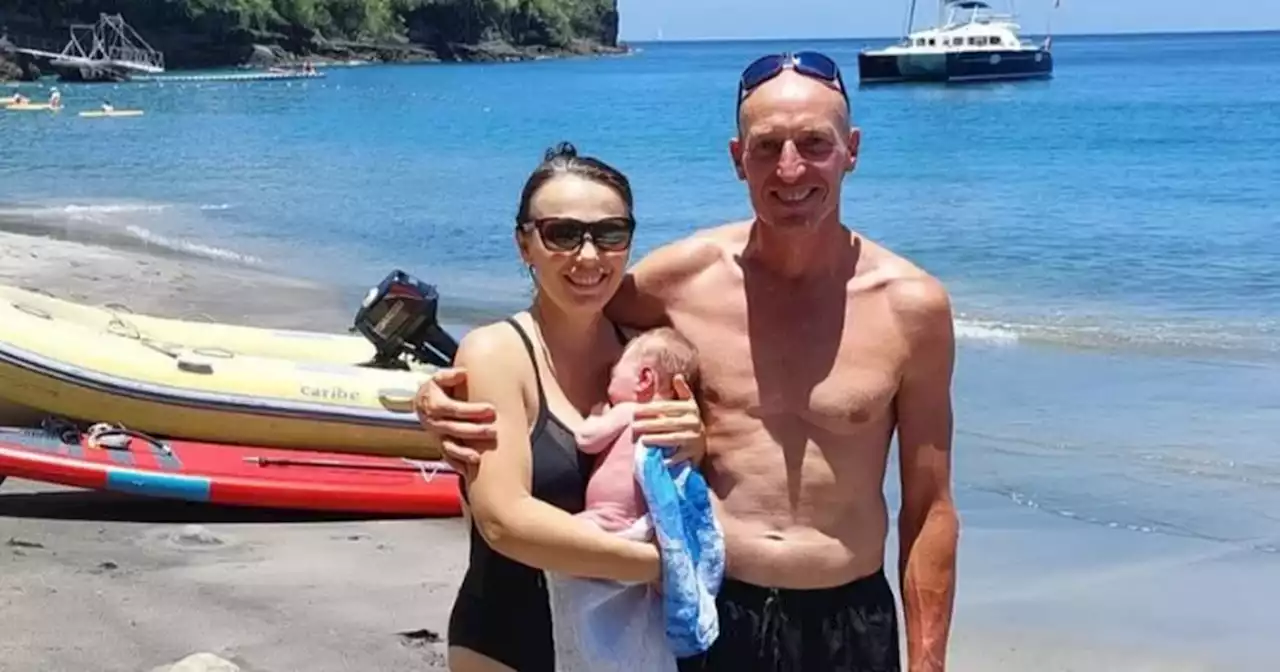 Mum stranded with baby after flying 4,000 miles for 'dream birth on beach'