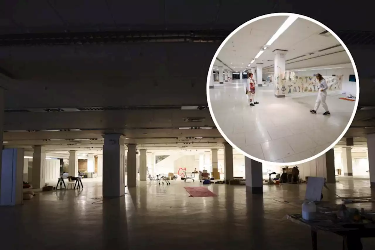 Inside the vacant Marks & Spencer on Sauchiehall Street getting a new lease on life