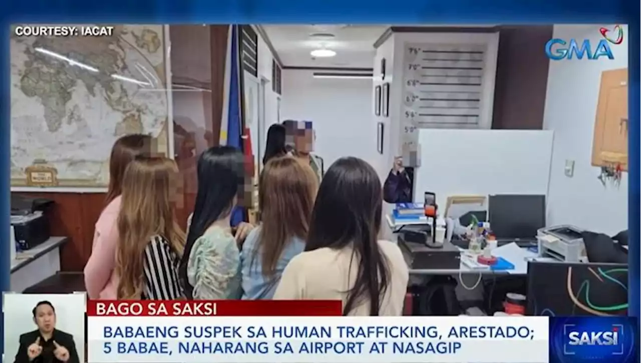 5 suspected human trafficking victims rescued at the airport