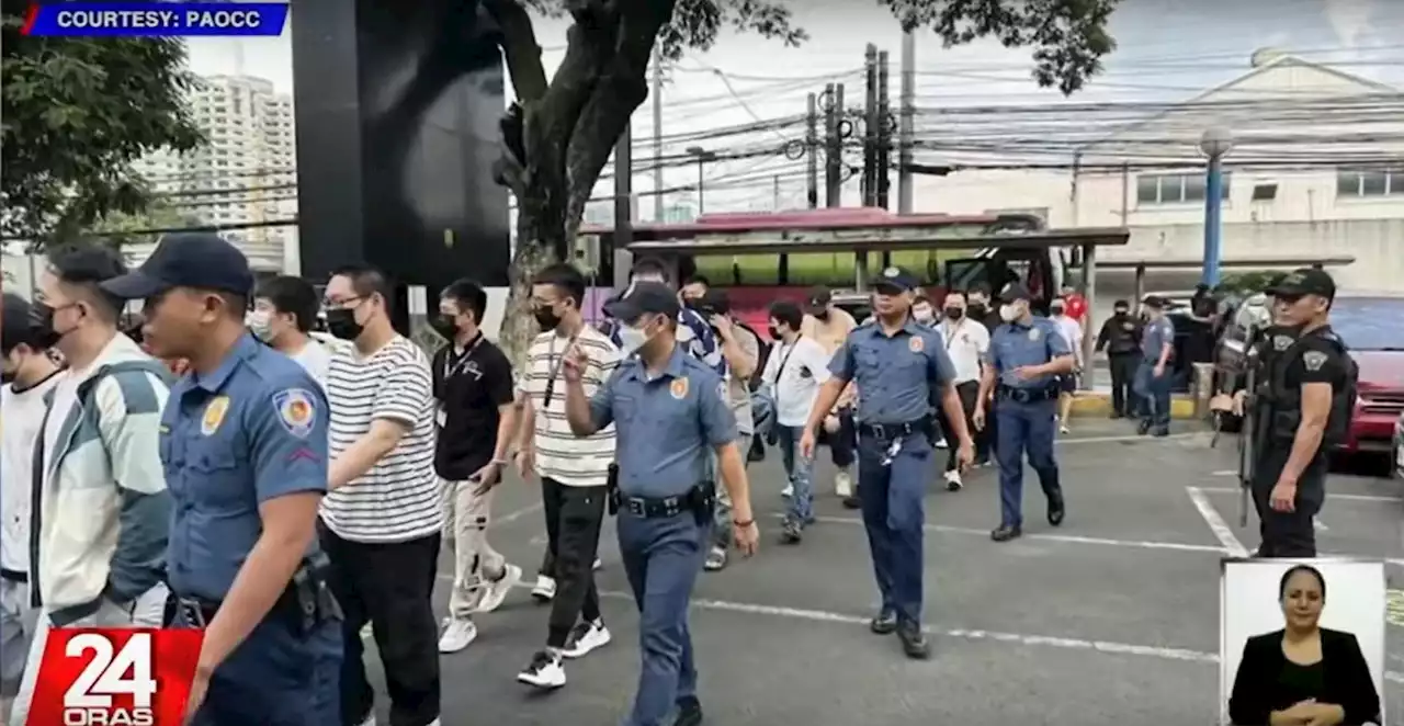 DOJ seeks deportation of 42 Chinese nationals nabbed at Pasay cybercrime hub