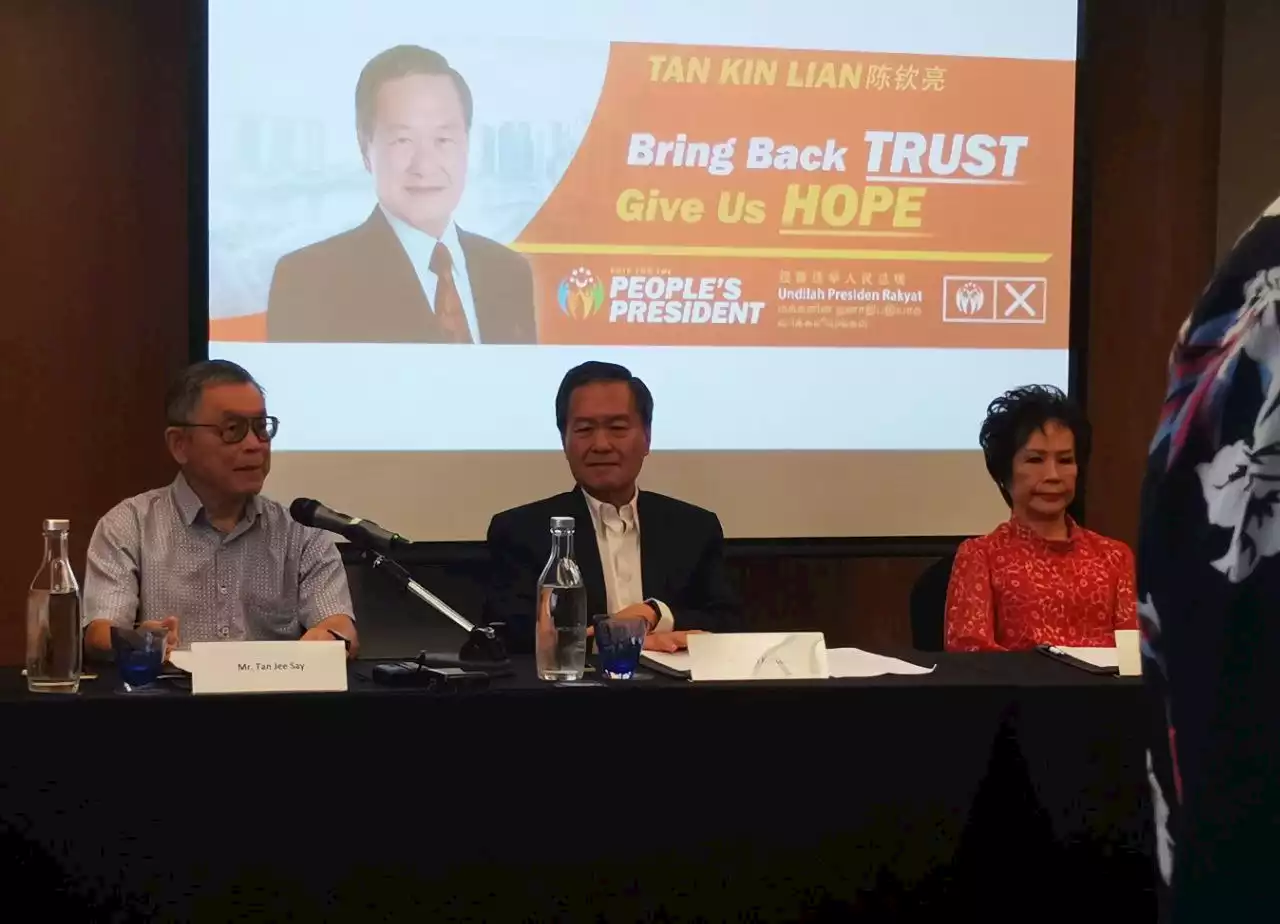 Tan Kin Lian launches second bid for presidency, aims to restore trust and hope - Singapore News