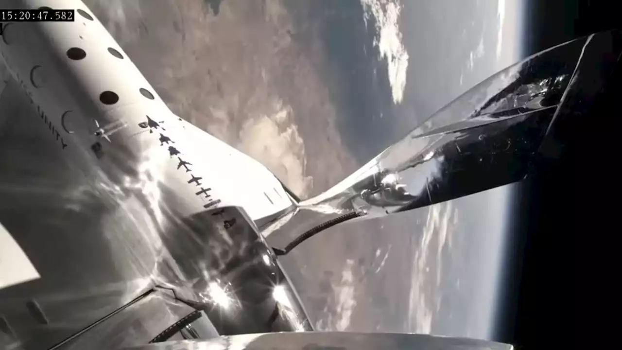 Virgin Galactic finally launches first space tourist flight