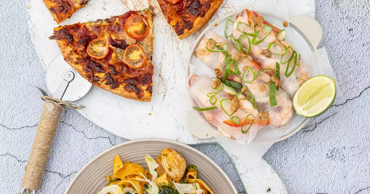 Delicious gluten-free pasta, pizza and spring rolls that you can more than tolerate