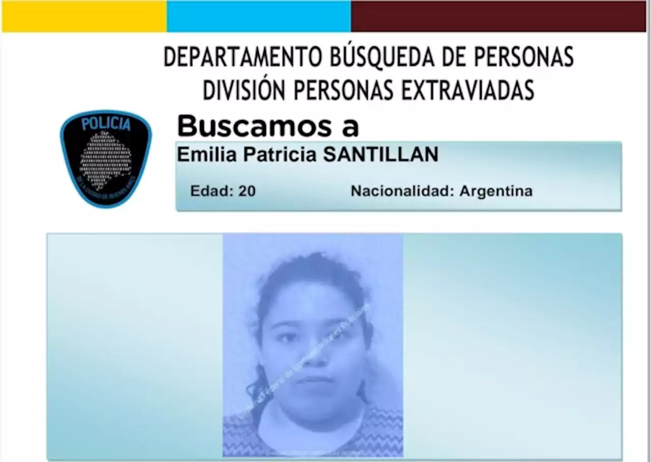 Buscan a una joven de 20 años que está desaparecida desde el domingo