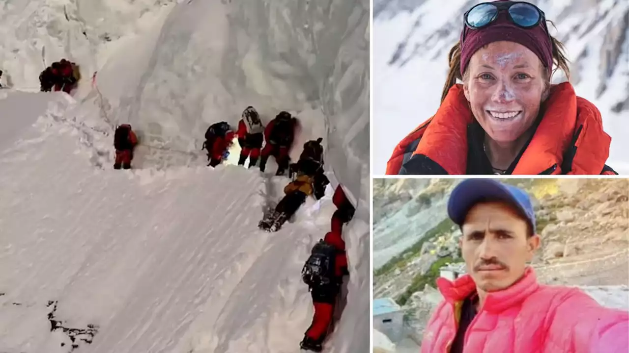 Fury as mountaineers celebrate reaching K2 summit after 'walking past' dying sherpa on the slopes