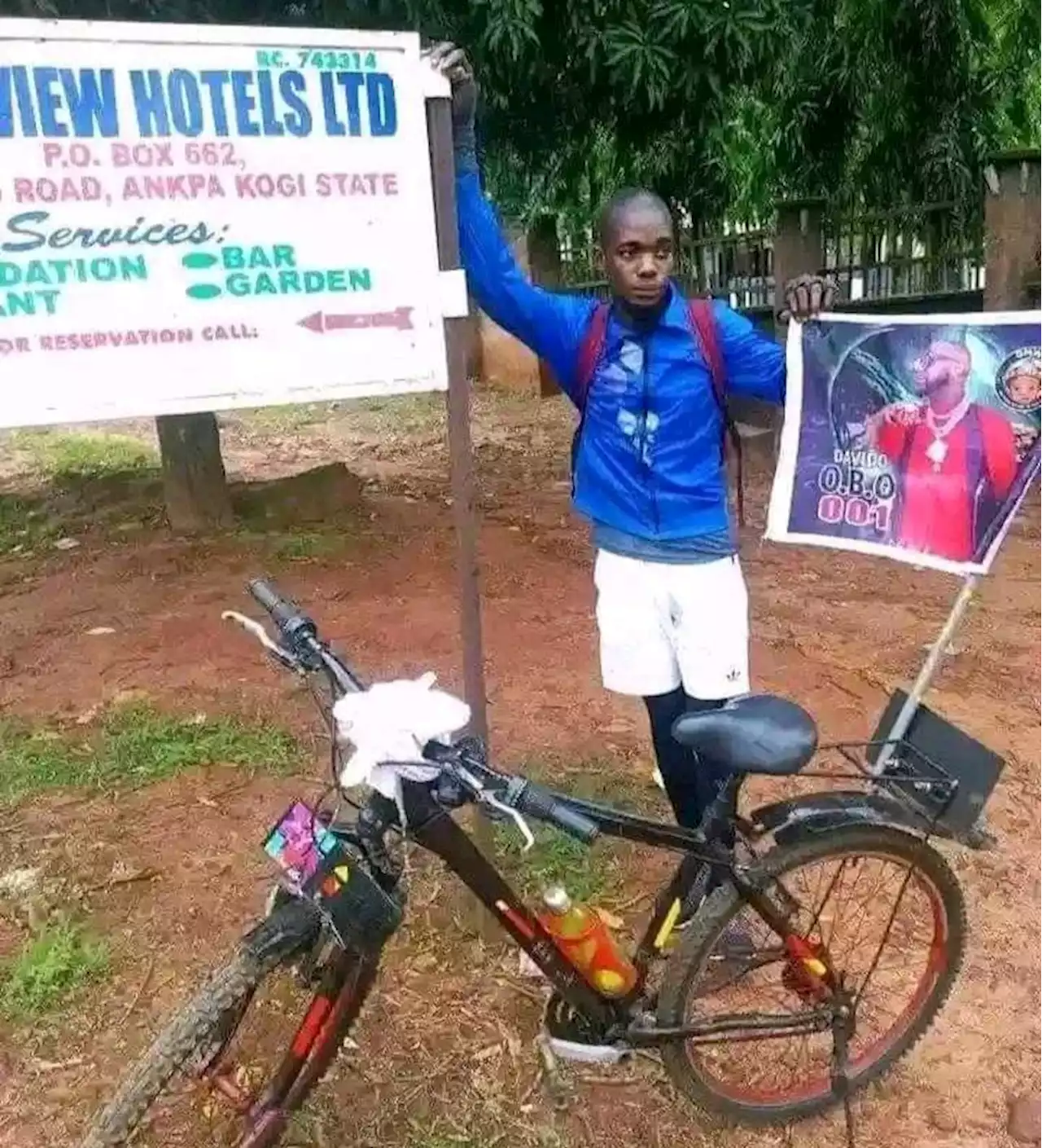 Turn Back, I'm Not At Home, Davido Tells Fan On Road From Benue To Lagos