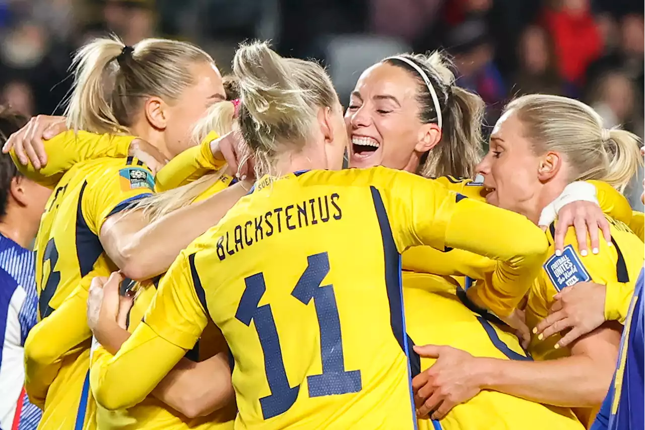 Sweden ends Japan run to set up World Cup semifinal with Spain