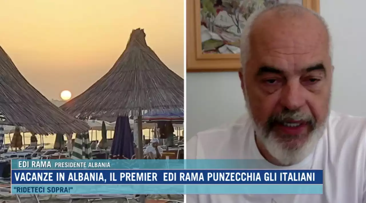 Albania, il presidente Edi Rama: 'Quasi mezzo milione di turisti sono italiani'