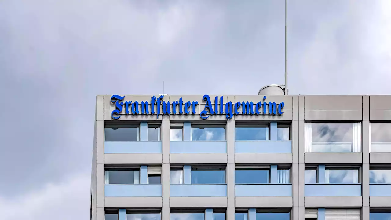 „Frankfurter Allgemeine Zeitung“ gerät 2022 in die Verlustzone