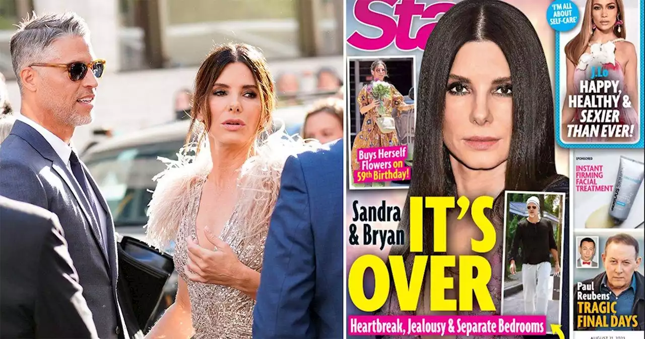 Fury as Sandra Bullock's 'split' reported by magazine after partner's death