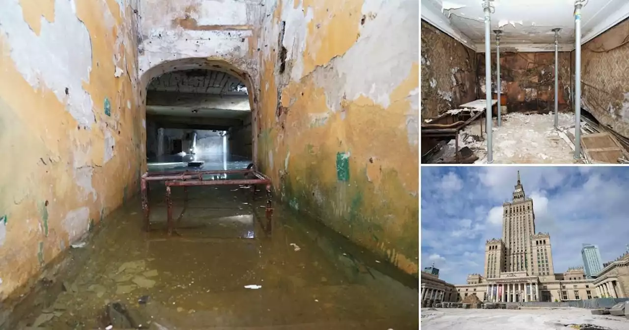 Inside the abandoned labyrinth hidden under Stalin's skyscraper palace