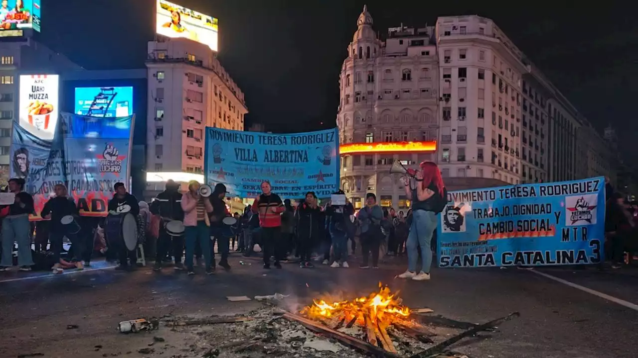 El comunicado de la Ciudad por la muerte de un manifestante en el Obelisco