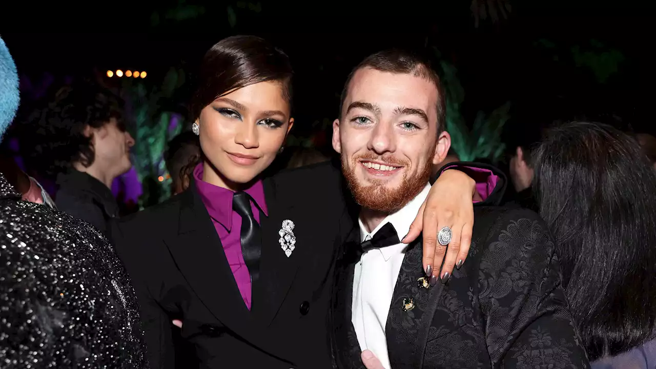 Zendaya visits mural honoring ‘Euphoria' costar Angus Cloud after his death