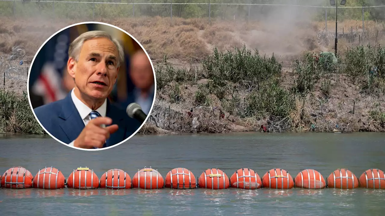 Greg Abbott defends circular-saw floating barriers as backlash grows