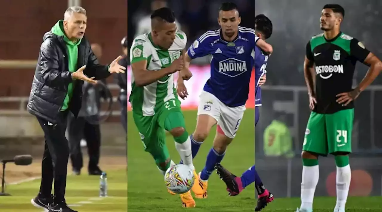 Atlético Nacional: 5 técnicos en un año, golpe contra Millonarios y fracasos internacionales