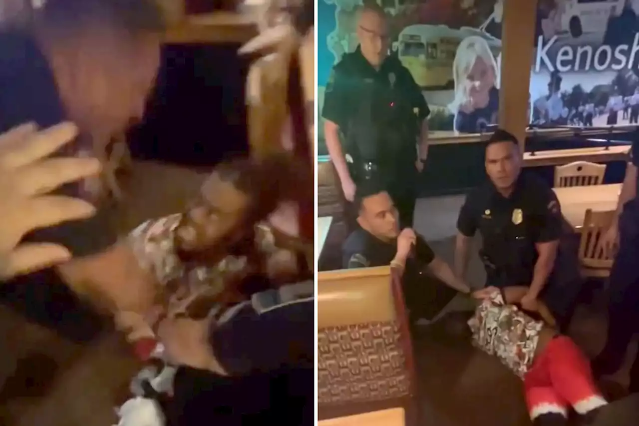 Man mistakenly beat down by cops in Applebees with ‘baby in his arms’ as real hit-and-run culprits hid in bathroom