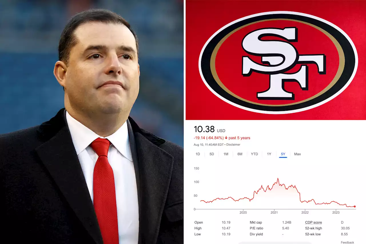 San Francisco 49ers CEO Jed York sued for insider trading after selling $1.4M of shares