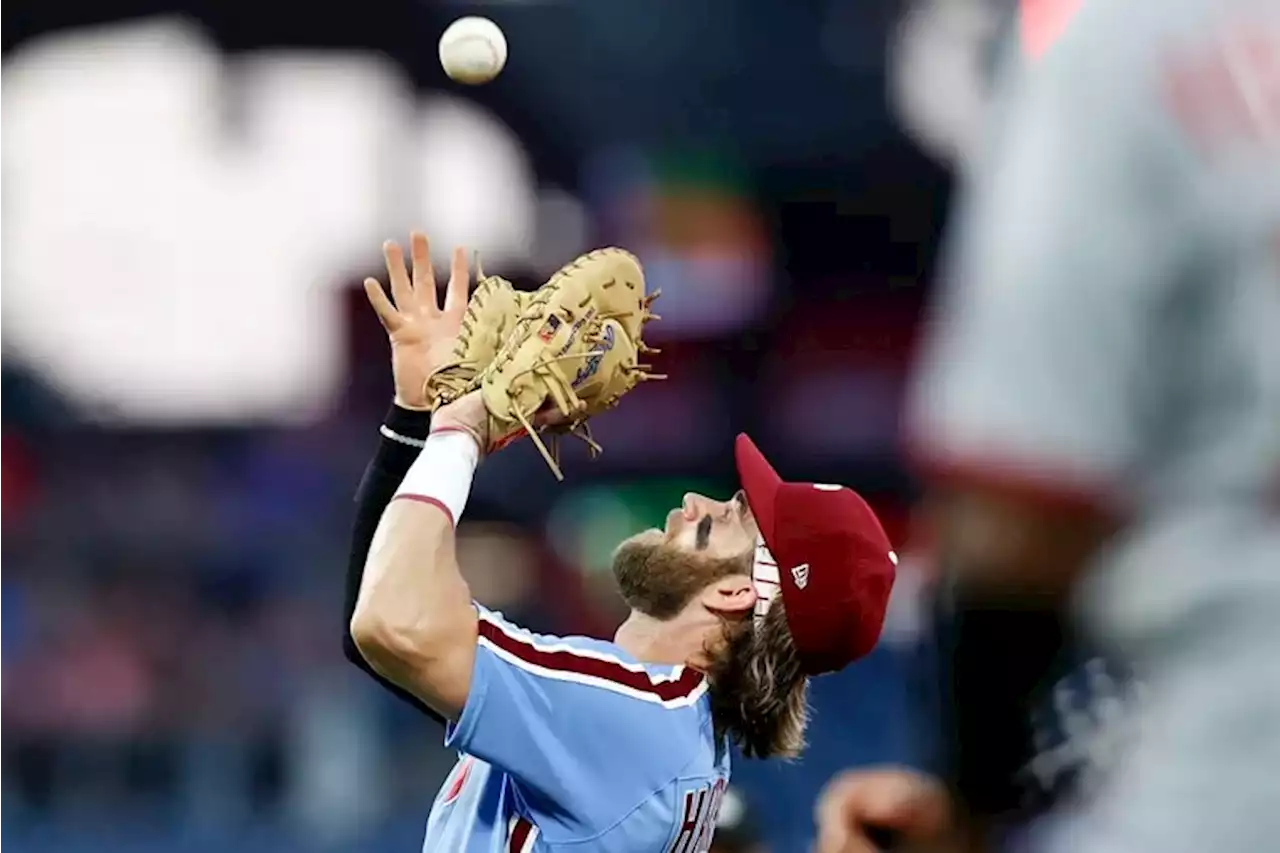 Bryce Harper ‘day to day’ after exiting Phillies game against Nationals with back issues