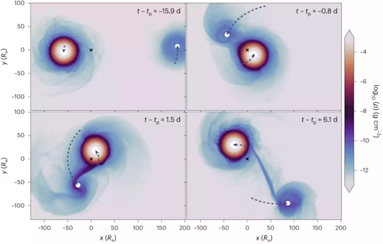 Breaking waves on the surface of the heartbeat star MACHO 80.7443.1718 - Nature Astronomy