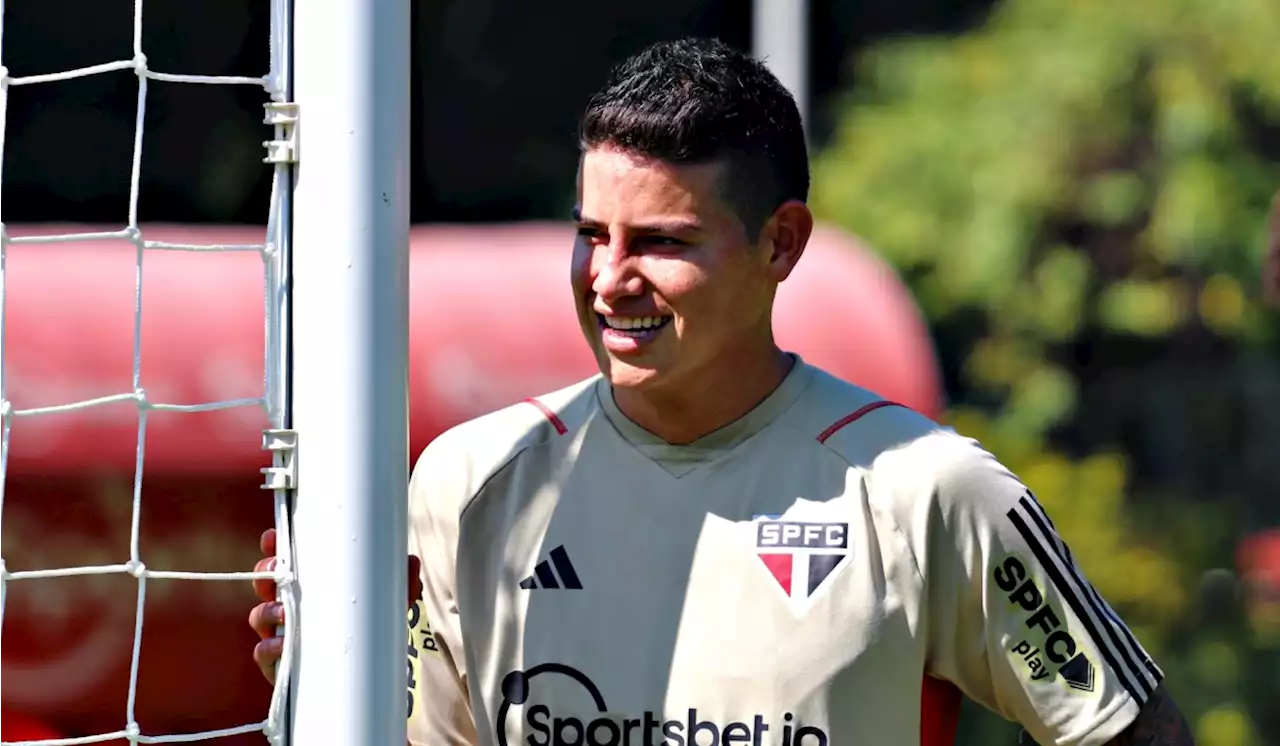 James Rodríguez goza (sin jugar) del triunfo de Sao Paulo: tendrá torneo internacional - Pulzo