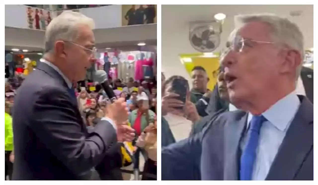 [Video] Uribe se quiso dar baño de popularidad y se codeó con gente de San Victorino - Pulzo