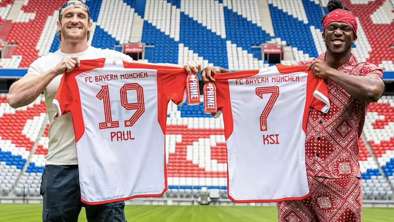 FC Bayern München: Partnerschaft mit Influencer-Marke PRIME von Logan Paul und KSI