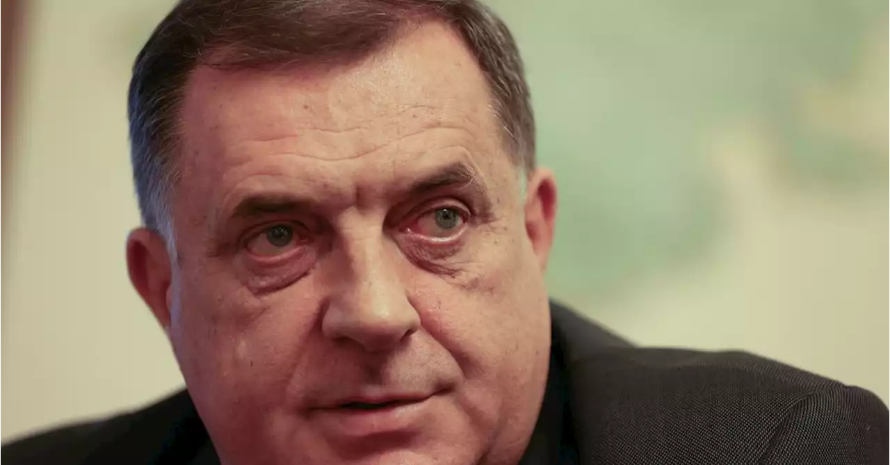 Bosnian Serb leader Dodik charged over defying peace envoy's decisions