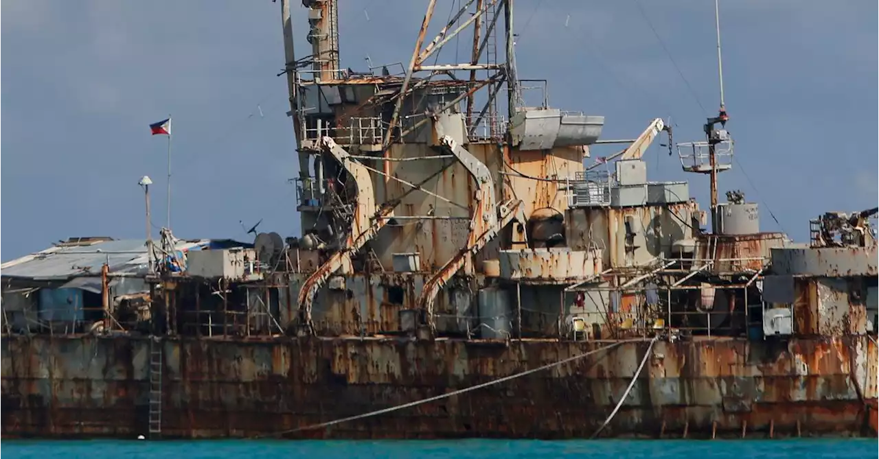 Philippines says refurbishing grounded ship an option to strengthen hold on disputed shoal