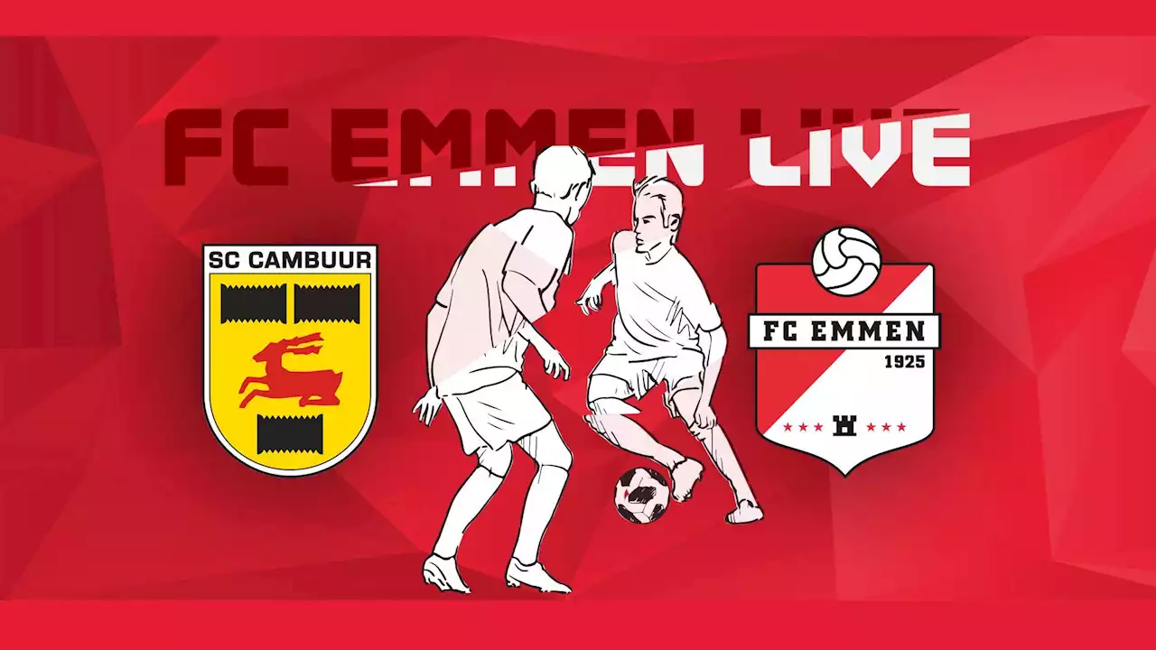 Lees terug: FC Emmen geeft in de blessuretijd twee punten weg