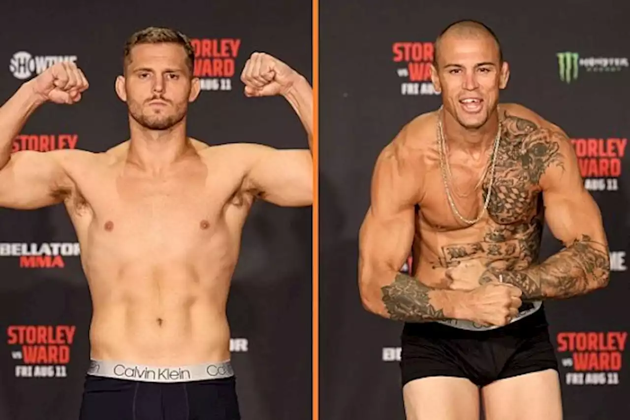 Neiman Gracie and Brennan Ward Weigh-in Results for Bellator 298