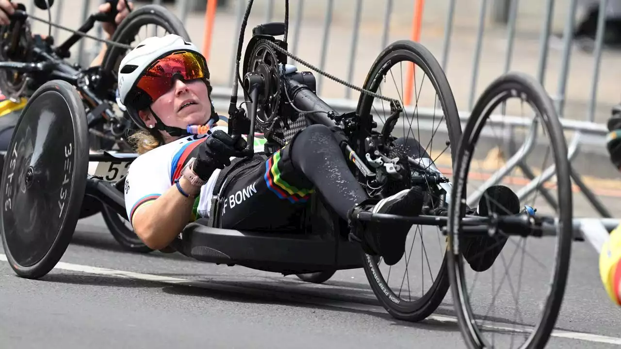 Para-Rad-WM: Handbikerin Zeyen holt vierten WM-Titel im Straßenrennen